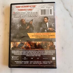 Home Entertainment Action Thriller DVD - Black and Gray